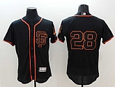 San Francisco Giants #28 Buster Posey Black 2016 Flexbase Collection Alternate Stitched Jersey,baseball caps,new era cap wholesale,wholesale hats